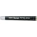 Pentel Arts Pocket Brush Refills, Black Ink, Value Set of 12