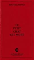 Le  petit chat est mort