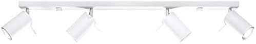 Sollux Ring SL.0331 Spotlight Bars Flush 4 Light White GU10, 4-Flammig