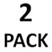 Furniture Anti-Tip Kit - 400 Pound Falling Furniture Prevention Device - 2 Pack