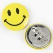 Fun Express – Mini Metal Smiley Smile Face Button Pins (2-Pack of 48)