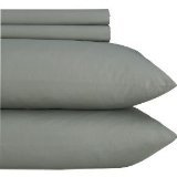 1200 Collection Queen Size 4pc Egyptian Bed Sheet Set, Deep Pocket, Charcoal Gray