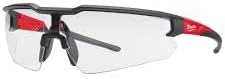 Milwaukee Protective Goggles Clear Anti Fog Anti Scratch EN166 EN170