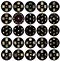 SHANY Cosmetics New Image Plates Set Nail Polish Image Plates with Storage, 25 Count