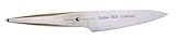 Chroma 5019311910903 Type 301 Designed by F.A. Porsche 5 3/4 inch Small Chef Knife, one size silver