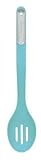 KItchenAid Silicone Slotted Spoon, Aqua Sky