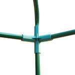 Outsunny Portable 3-Tier Shelf Hexagonal Walk In Greenhouse, 7.5-Feet