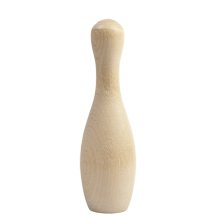 10 Pcs, Bowling Pins 5" Tall X 1-1/2" Wide