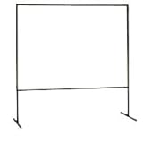 Wilson Stur-D-Screen Frame (36336), 6 x 6 feet, Single Panel, T Legs, Black, For Welding Curtains, 1 / Order