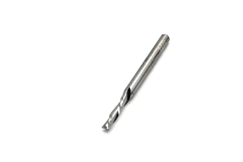 TEMO Carbide Downcut Inlay Router Bit 3/32 inch (2.4mm) Diameter