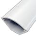 Electriduct Small Corner Duct Cable Raceway (1075 Series) - 5 Feet - White