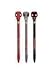 Funko POP Marvel: Deadpool Pen Toppers 1 Red, 1Grey, 1 Black - 3 Pack Set