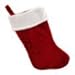 Red Plush Christmas Stocking