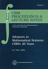 Advances in Mathematical Sciences : CRM's 25 Years, Universite de Montreal Staff, 0821806866