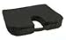 TUSH CUSH Home Office Orthopedic Large Computer Ergonomic Seat Cushion Original - Black Velour Fabric