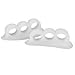 Sendida 3 Pairs Gel Toe Separators - Toe Stretchers, Alignment, Straightener, Pain Relief for Overlapping Toes, Hallux Valgus & Other Unsightly Foot Problems