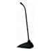 Shure Microflex MX418D/S Supercardioid Condenser Microphone, 18 Gooseneck, Includes Desktop Base with 10' Cable, Logic Functions, Programmable Switch, LED Indicator, Snap-Fit Foam Windscreen