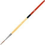 Princeton Snap! White Taklon Long Handle Watercolor and Acrylic Brush: Filbert 4 by Princeton Brush