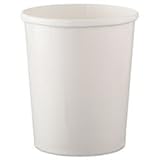 Solo H4325-2050 - Gelcoat Gun Double Poly Paper Containers, 32 Oz, White, 25pc. (25)