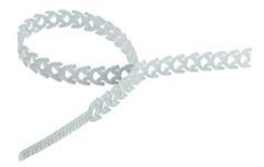 Rapstrap Releasable Reusable Rubber Cable Tie in pack of 96 pcs Natural Plant Tie