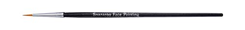 Snazaroo Professional Fine Round Face Painting Brush, Black