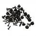 MagiDeal Plastic Bumper Mounting Rivet Body Trim Clip for BMW E30 E36 E46 E39 E38 Z1 Pack of 30