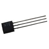 NTE Electronics 2N2222A Silicon NPN Transistor for Small Signal General Purpose Switching, 800 mA, 50V (Pack of 2)
