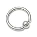 Scrap Metal 23 316L Surgical Steel Captive Bead Ring CBR 12g 1 inch