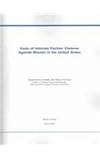 Costs of Intimate Partner Violence Against Women in the United States, , 1422305546