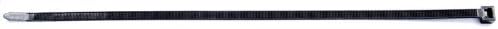 MightyTie MT4180 4-Inch Cable Ties, 100-Count, 18 Pound (Black)