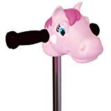 Scootaheadz Kids Dinosaur and Horses T-Bar Kick Scooter Accessory Toy,Pippa Pony Pink Pony Horse