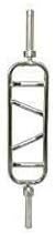Monex Tricep Curl Bar with Spring Lock Collars 28 mm Hole