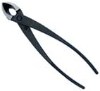 Kiku Classic 8" Concave Branch Cutters For Bonsai in Black Carbon Steel