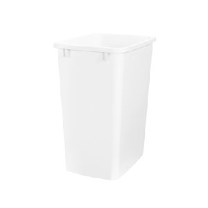 Replacement Containers with Lid, for Polymer Waste Containers, 35 Qt.