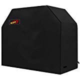 PAQCEN Grill Cover, 210D Heavy Duty Oxford Waterproof Gas Grill Cover with Double Stitching & Heat Sealed Seams 58-inch BBQ Cover with Storage Bag for Most Brands (Black)