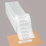 5,000 Compulabel Pin Feed Continuous Dot Matrix Labels, 3-1/2