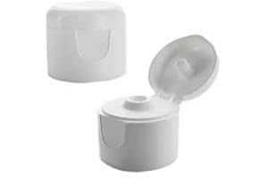 wolfmoon botanicals WM (Pack of 6) - 24/410 Replacement Flip-Top dispensing caps (24/410, White, 6). Please make sure the bottle opening is exactly 24 mm,