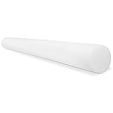 CanDo Slim White PE Foam Rollers for