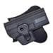 BASTION Tactical Holster OWB Holsters for for Glock 17 19 22 23 31 32 38 Models Only, Trigger Release Paddle Holsters with Adjustable Cant Military Grade Polymer Holster 360 Degrees Rotation