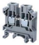 CTS6U/BL, Conn Feed-Through Terminal Block 2 POS Screw DIN Rail 50A (25 Items)