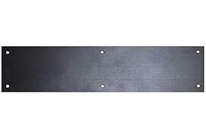 GDI HARDWARE Kickplate (BK- Black, 4 x 36)