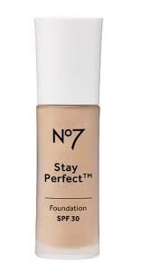 No7 Stay Perfect Foundation 30ml - Calico