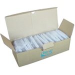 ICC Faceplate Flat 1-Gang 2-Port 25 Pack White