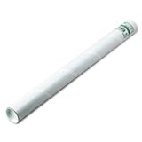 Quality Park Mailing Tube, 24 x 2 Inches, White, 1 Tube (46034)