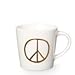 Starbucks 2015 Gold Peace Demi Mug, 3 Fl Oz (011051489)