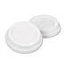 DIXIE 9542500DXPK Dome Drink-Thru Lids, Fits 10, 12 & 16oz Paper Hot Cups, White, 50/Pack