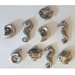 Decorative Sea Life Push Pins, Set of 15, Silver T-527AS
