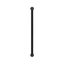 Amerock | Cabinet Pull | Matte Black | 7-9/16 inch