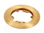 Hubbell Wiring Device-Kellems Fitting,Floor Box,Brass,S3082