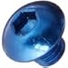 Traxxas 3940 Button Head Screw 4x4 Aluminum Blue, 6-Piece, 135-Pack